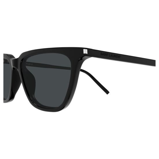  생로랑 선글라스 SL 889 술피스 얇은 직사각형 프레임 - SAINT LAURENT