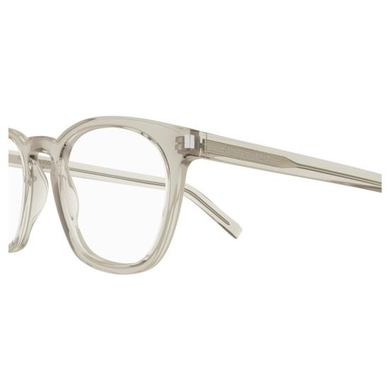  생로랑 안경 SL 28 옵트 반투명 재활용 아세테이트 안경 - SAINT LAURENT