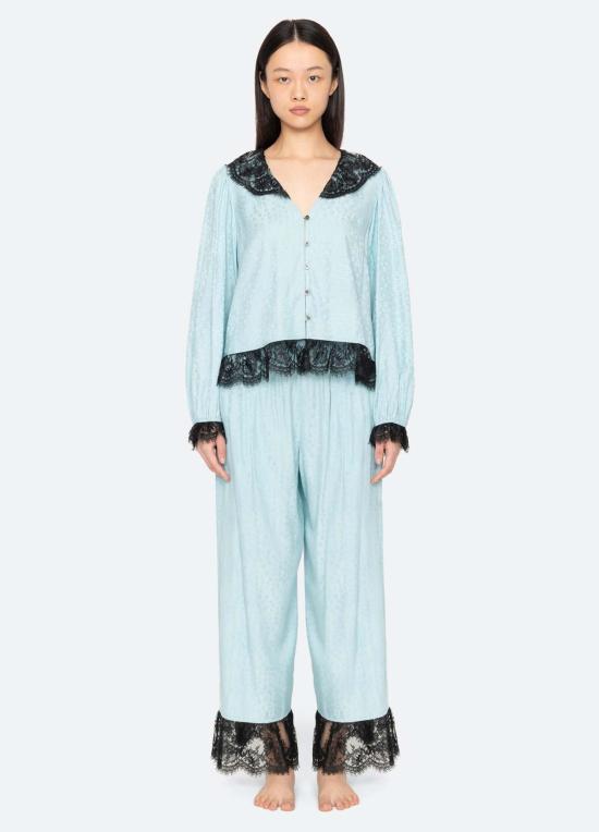  씨뉴욕 라운지 웨어 씨 니 릴라 PJ 세트 - SEA NY