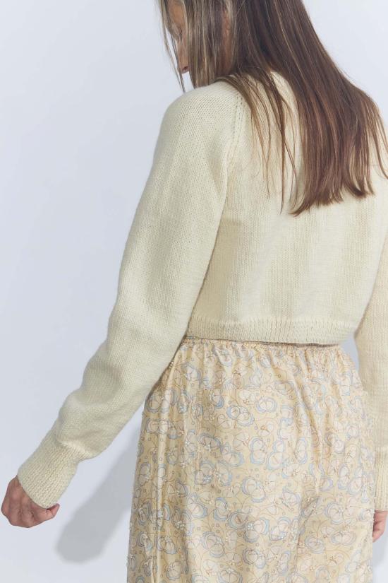  안티 오티 가디건 오티 이모 손뜨개 - AUNTIE OTI