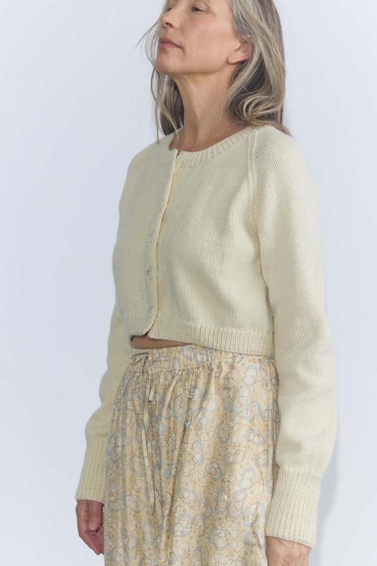  안티 오티 가디건 오티 이모 손뜨개 - AUNTIE OTI