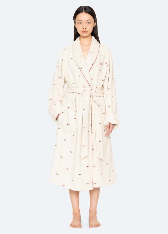  씨뉴욕 라운지 웨어 씨 니 에스미 로브 크림 - SEA NY