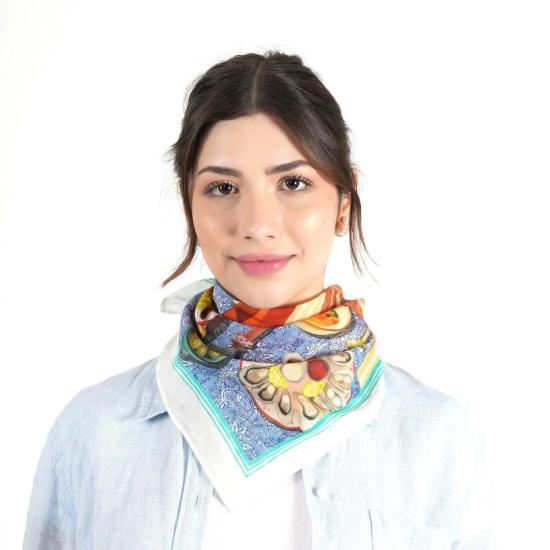  비스마야 머플러/스카프 Vismaya Supper Soirée 반다나 옐로우 - VISMAYA