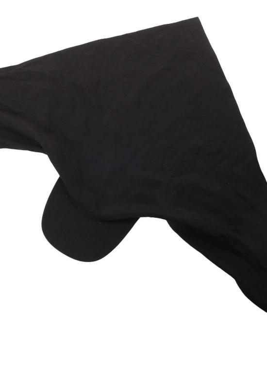  요지 야마모토 볼캡 하이 디 린넨 반다나 캡 블랙 - YOHJI YAMAMOTO