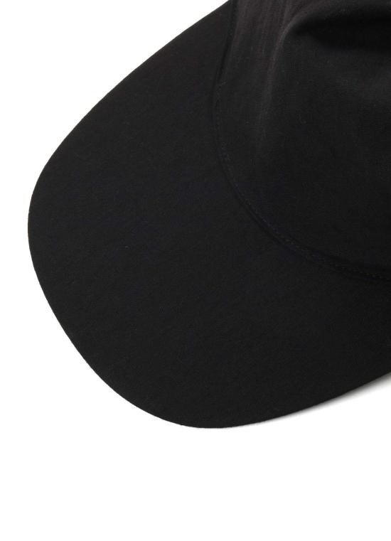  요지 야마모토 볼캡 하이 디 린넨 반다나 캡 블랙 - YOHJI YAMAMOTO