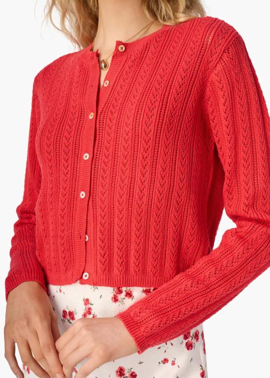  카미 뉴욕 가디건 Cami Nyc 드레스덴 크롭 - CAMI NYC