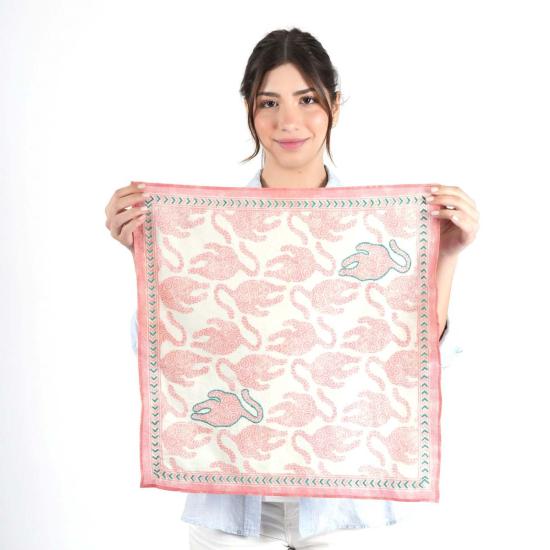  비스마야 머플러/스카프 Vismaya 열대 살쾡이 두건 - VISMAYA