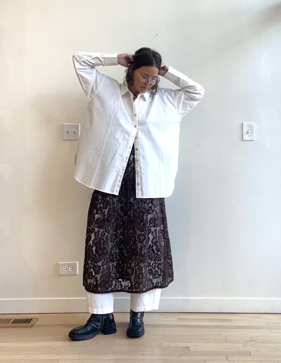  어니스트 코튼 셔츠 렌 버튼다운 셔츠 - HONEST COTTON