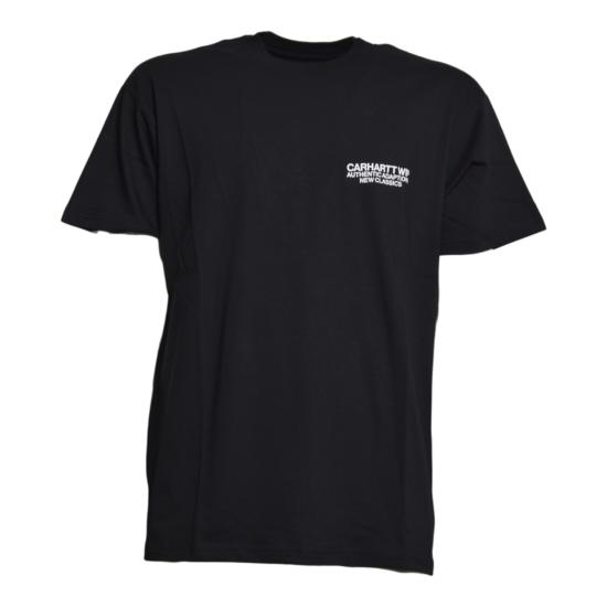 26SS 칼하트 WIP 숏슬리브 션 해밀턴 03 티셔츠 I036270 89XX Nero