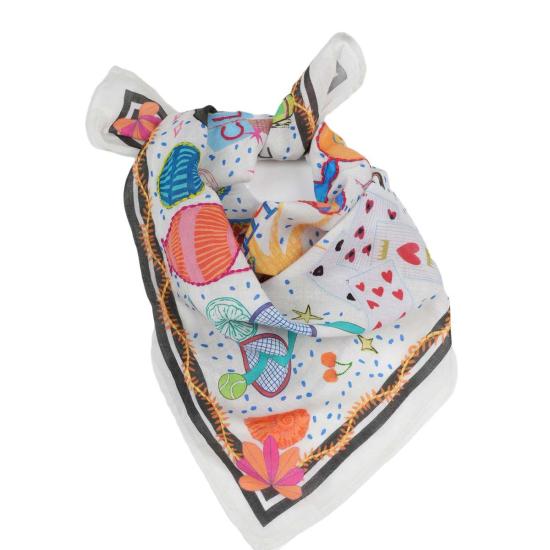  비스마야 머플러/스카프 생트로페 반다나 아이보리