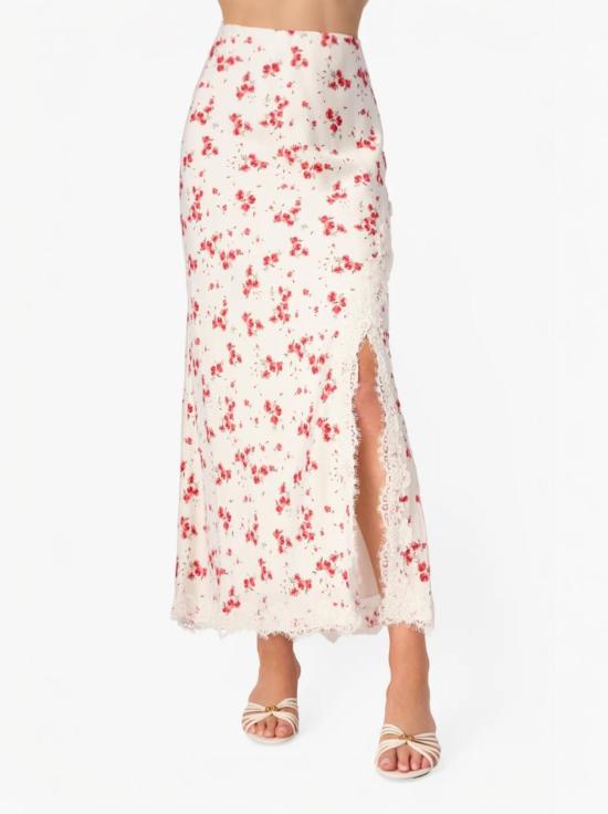  카미 뉴욕 롱 스커트 캐미 NYC 티건 해머드 실크