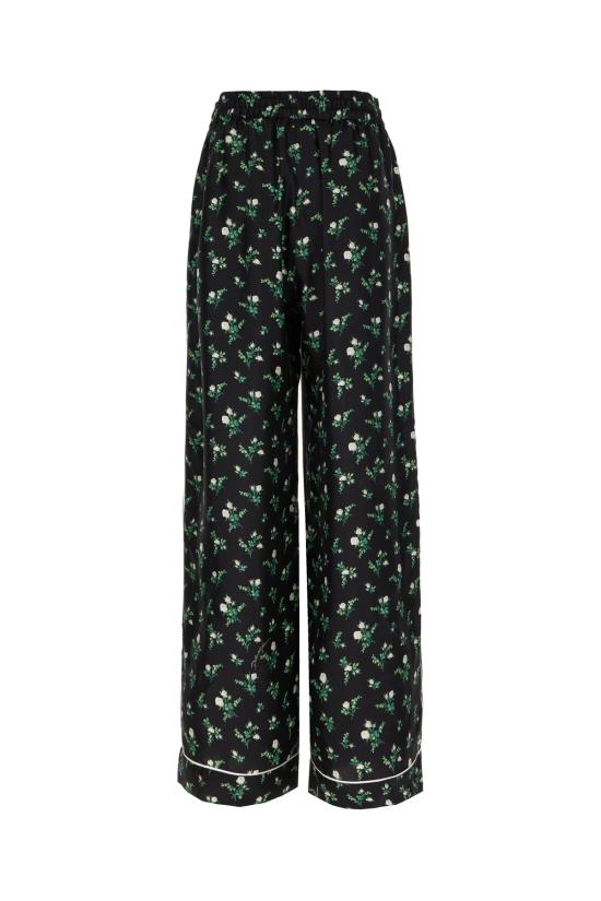 26SS 돌체앤가바나 팔라초 팬츠 FTDKTTIS13G HX6CB ROS MUGH BCO NERO - DOLCE & GABBANA