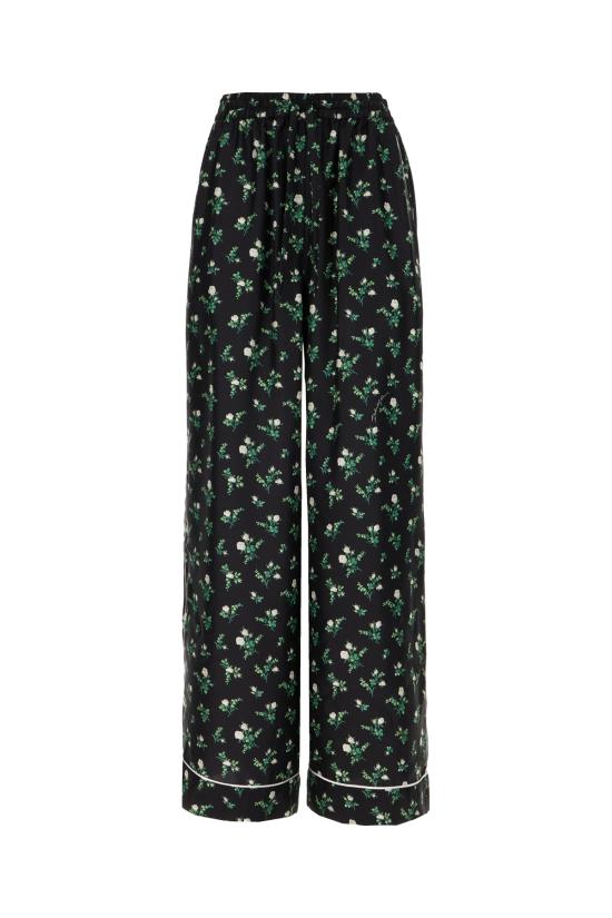 26SS 돌체앤가바나 팔라초 팬츠 FTDKTTIS13G HX6CB ROS MUGH BCO NERO