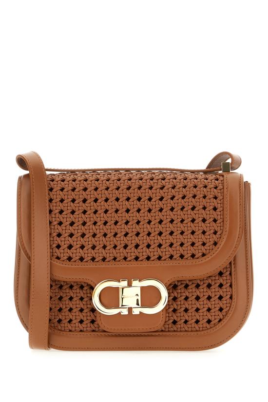 26SS 살바토레 페라가모 크로스백 793374 007 Naturale