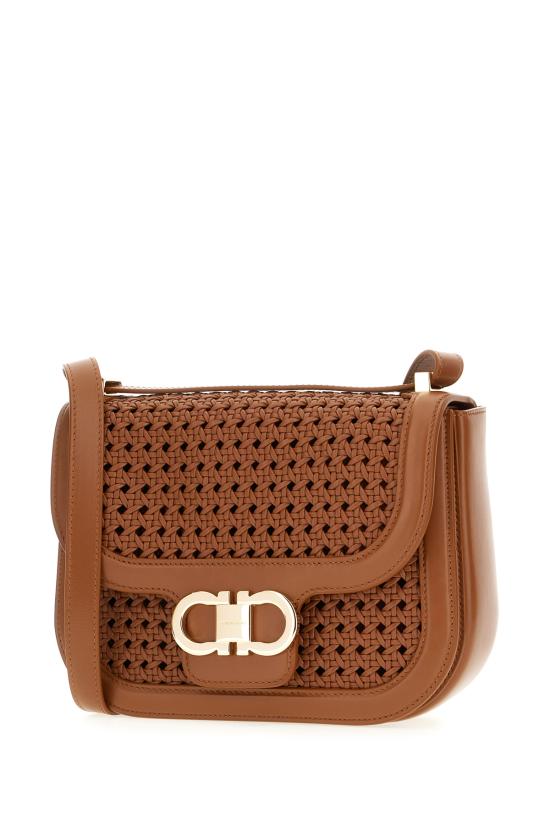 26SS 살바토레 페라가모 크로스백 793374 007 Naturale - SALVATORE FERRAGAMO