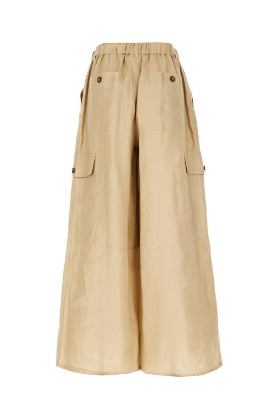 26SS 위켄드막스마라 팔라초 팬츠 WKIFINALE 001 SAFARI - WEEKEND MAX MARA