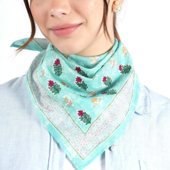  비스마야 머플러/스카프 인챈티드 블룸 반다나 - VISMAYA