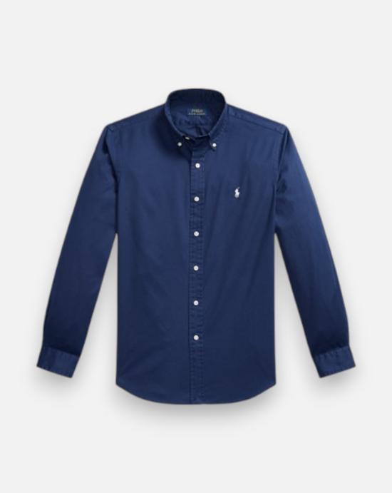 26SS 폴로 랄프로렌 긴팔 셔츠 710B20512006 NEWPORT NAVY Blue