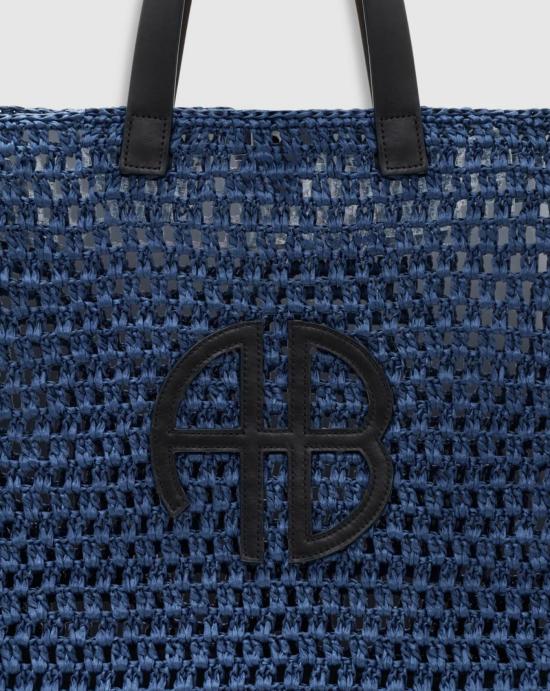 26SS 애니빙 숄더백 A1311832WHD20 MARINE BLUE Washed blue - ANINE BING