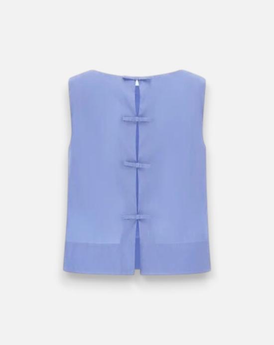 26SS 에르노 민소매 티셔츠 BL000044D 132889128 Azzuro grigiato - HERNO