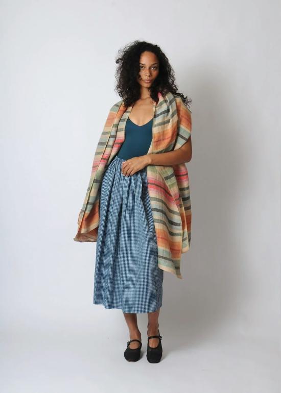  garza marfa 머플러/스카프 가르자 마르파 린넨 데저트 숄 - OTHER BRANDS