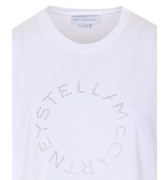 26SS 스텔라 맥카트니 반팔 티셔츠 6J01583SQA24 9000 PURE WHITE - STELLA MCCARTNEY