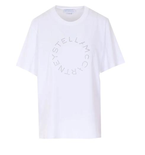 26SS 스텔라 맥카트니 반팔 티셔츠 6J01583SQA24 9000 PURE WHITE