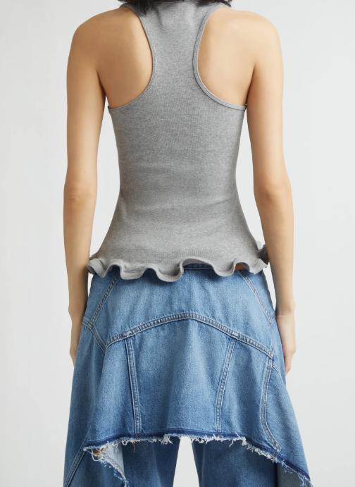 26SS 스텔라 맥카트니 민소매 티셔츠 6J04553SQA51 1262 GREY MELANGE - STELLA MCCARTNEY