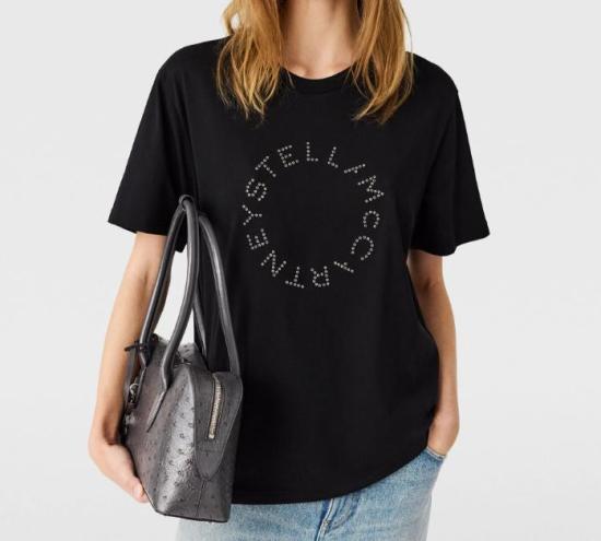 26SS 스텔라 맥카트니 반팔 티셔츠 6J01583SQA24 1000 BLACK - STELLA MCCARTNEY