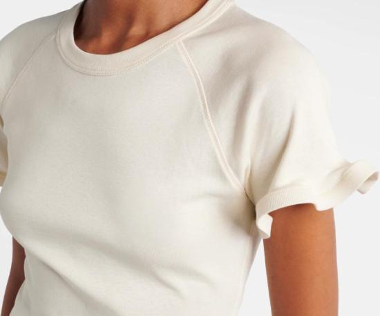 26SS 스텔라 맥카트니 반팔 티셔츠 6J04543SQA51 9200 CREAM - STELLA MCCARTNEY