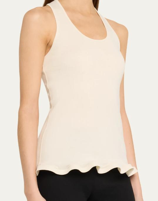 26SS 스텔라 맥카트니 민소매 티셔츠 6J04553SQA51 9200 CREAM - STELLA MCCARTNEY