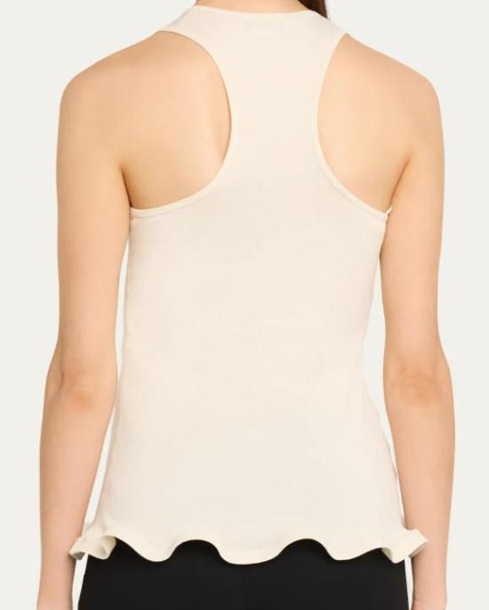 26SS 스텔라 맥카트니 민소매 티셔츠 6J04553SQA51 9200 CREAM - STELLA MCCARTNEY