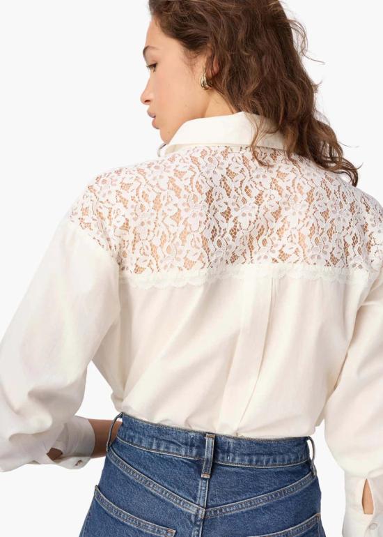  카미 뉴욕 블라우스 Cami Nyc Silas 코튼 포플린 탑 - CAMI NYC