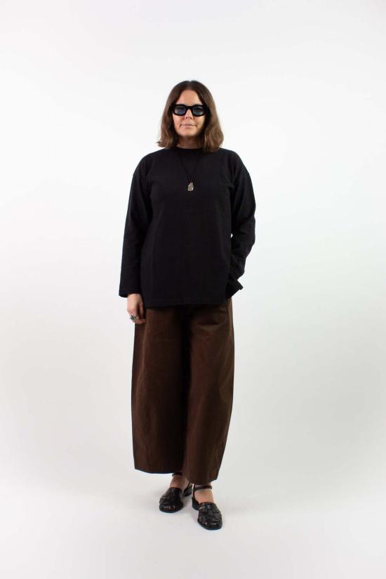  르 본 숍 긴팔 티셔츠 선데이 티셔츠 - Le Bon Shoppe