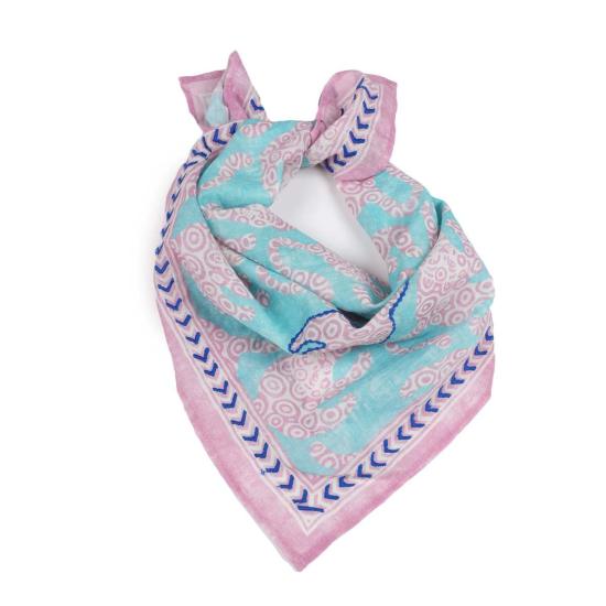  비스마야 머플러/스카프 트로피컬 와일드캣 반다나 틸