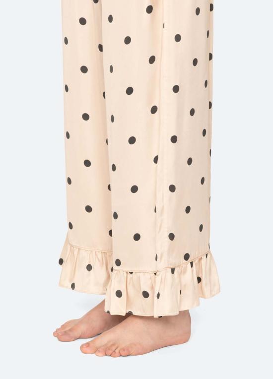  씨뉴욕 라운지 웨어 씨 니 폴렛 PJ 세트 크림 - SEA NY