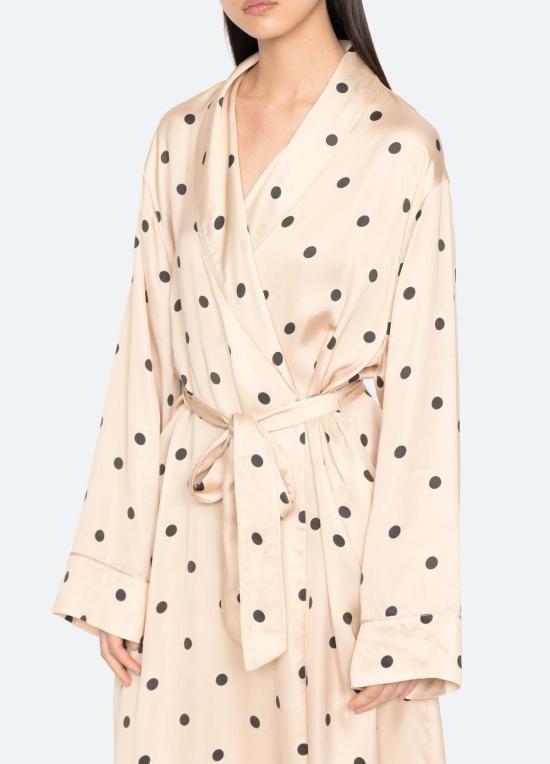  씨뉴욕 라운지 웨어 씨 니 폴렛 로브 크림 - SEA NY