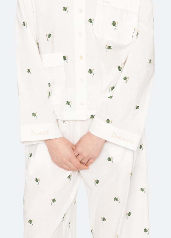  씨뉴욕 라운지 웨어 씨 니 알리엔 PJ 세트 멀티 - SEA NY