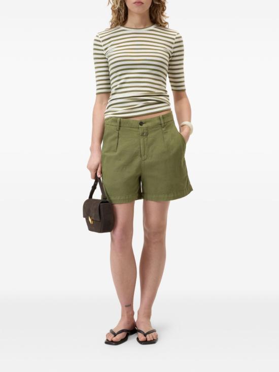 26SS 클로즈드 반팔 티셔츠 C95025 420ST689 Verde - CLOSED