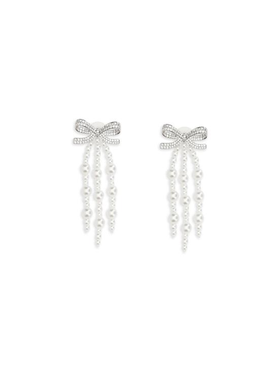 26SS 셀프 포트레이트 이어링 SS26635EP PEARL WHITE