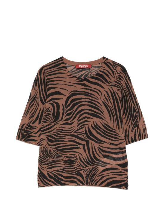 26SS 막스마라 스튜디오 반팔 티셔츠 AGO002 Brown