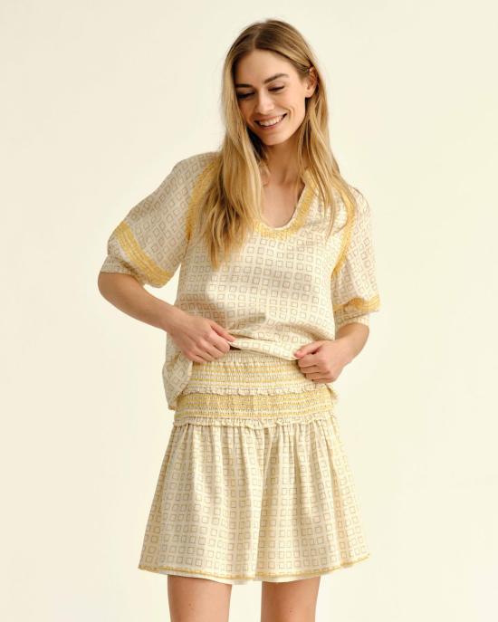  카르톨리나 블라우스 엘리너 탑 - CARTOLINA