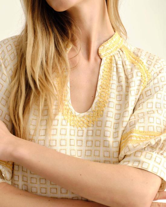  카르톨리나 블라우스 엘리너 탑 - CARTOLINA