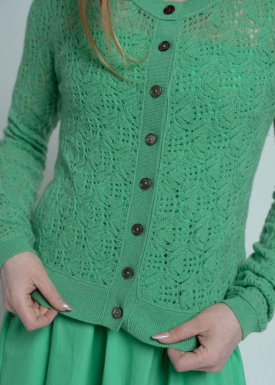  브라조 트리콧 가디건 브라조 트리코 레이스 재키  모히토 - BRAZEAU TRICOT