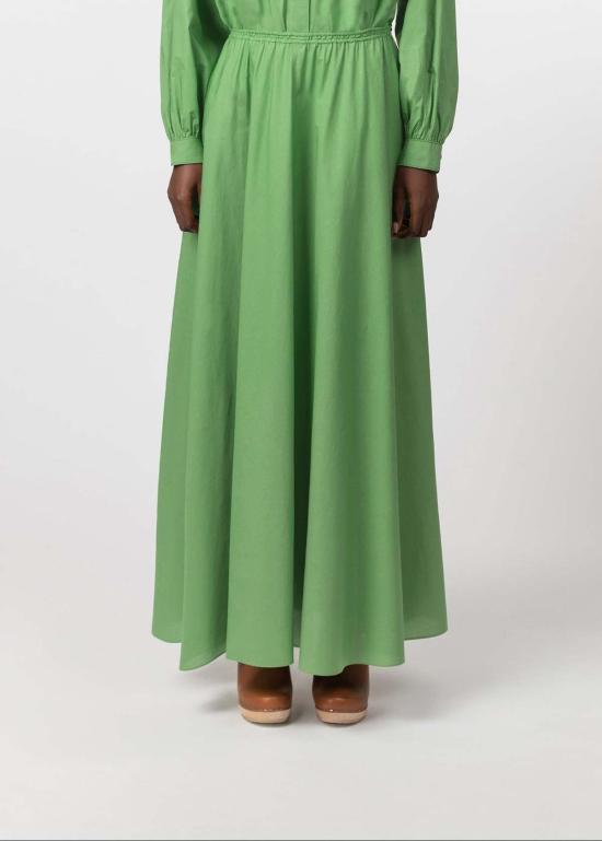  INDRESS 미디 스커트 인드레스 헴슬리