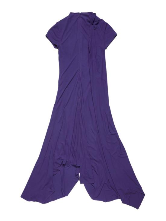 26SS 아크네 스튜디오 레이어드 미디 드레스 A20930 BPB Deep purple - ACNE STUDIOS