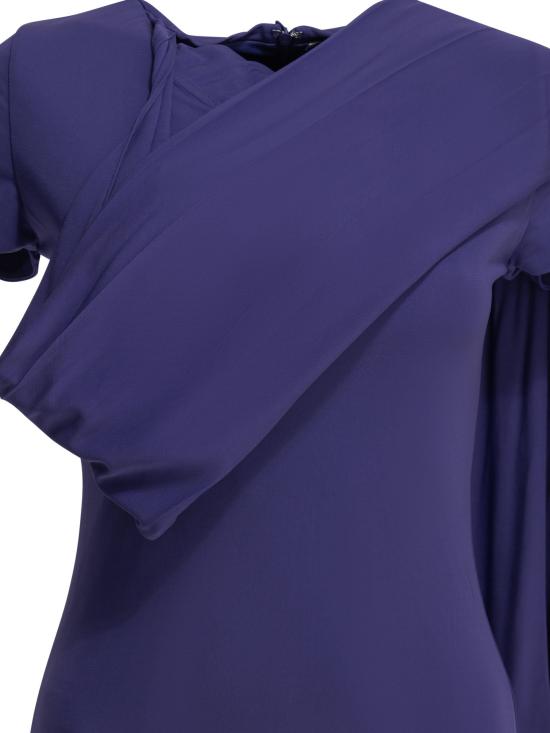 26SS 아크네 스튜디오 미디 원피스 A20930 BPB Deep purple - ACNE STUDIOS