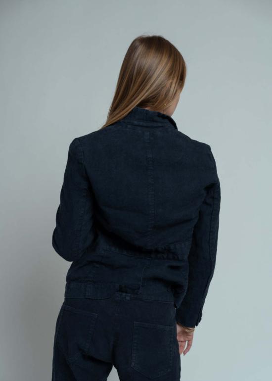  파드칼레 자켓 Pas De Calais 트윌 테일러드 재킷 네이비 - PAS DE CALAIS