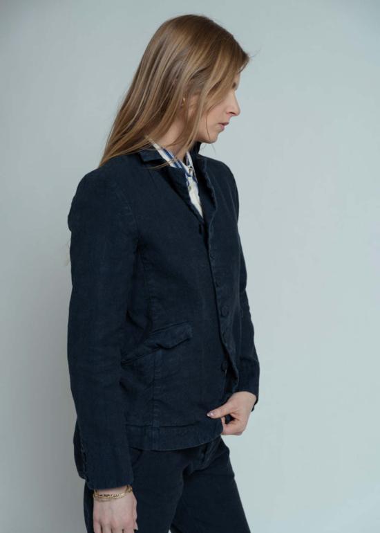  파드칼레 자켓 Pas De Calais 트윌 테일러드 재킷 네이비 - PAS DE CALAIS