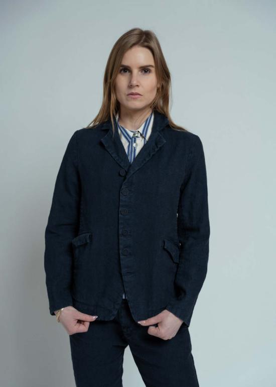  파드칼레 자켓 Pas De Calais 트윌 테일러드 재킷 네이비